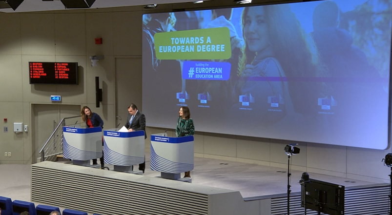 European Degree Package press conference